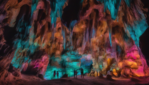 In a landscape of extraordinary beauty, where luminescent caves cast an otherworldly glow, a tale of love undulates. Here, a family finds solace, their bonds strengthened by the mesmerizing, phosphorescent hues of the caves. Their shared experiences within these dazzling natural formations weave a narrative that’s both heartwarming and inspiring. These luminescent caves symbolize not just a stunning escapade, but a way to navigate through life's puzzling maze, all the while cherishing one another in the family.