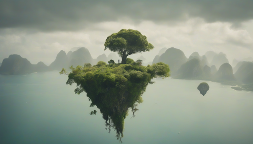 In this captivating documentary photo series, the focus is shifted towards the intriguing phenomenon of floating islands. Captured through a professional lens, these images throw light on the surreal beauty of these land masses suspended in air as if by magic. Each shot emphasizes the island's unique characteristics, whether it’s the lush vegetation, the rugged cliffs, or the performance of daily life by its diminutive inhabitants, giving the viewers a sense of being up there in the sky, afloat amidst these islands. Ephemeral Archipelagos ### This riveting series tells the story of floating islands, captured in the documentary-style of photography. The floating islands, caught in their transient glory, become the enduring subjects of these images. The photos vividly explore the intersection of nature’s beauty and its unpredictability, featuring the lush flora, robust fauna, and human life if any. They represent serenity, solitude, and survival, providing an immersive visual journey into these ethereal territories. Dangling Habitats ### Dangling Habitats is a unique documentary photo series featuring the intriguing concept of floating islands. The series reveals the unseen beauty of these aerial land masses, their vibrant biodiversity, and the life they support. The focus is not just on the surface of these islands, but also on the sky around them, adding a touch of the infinite expanse. The series is an invitation to explore an unfamiliar perspective on nature’s vast canvas. The Aerial Atolls ### This documentary photography series delves