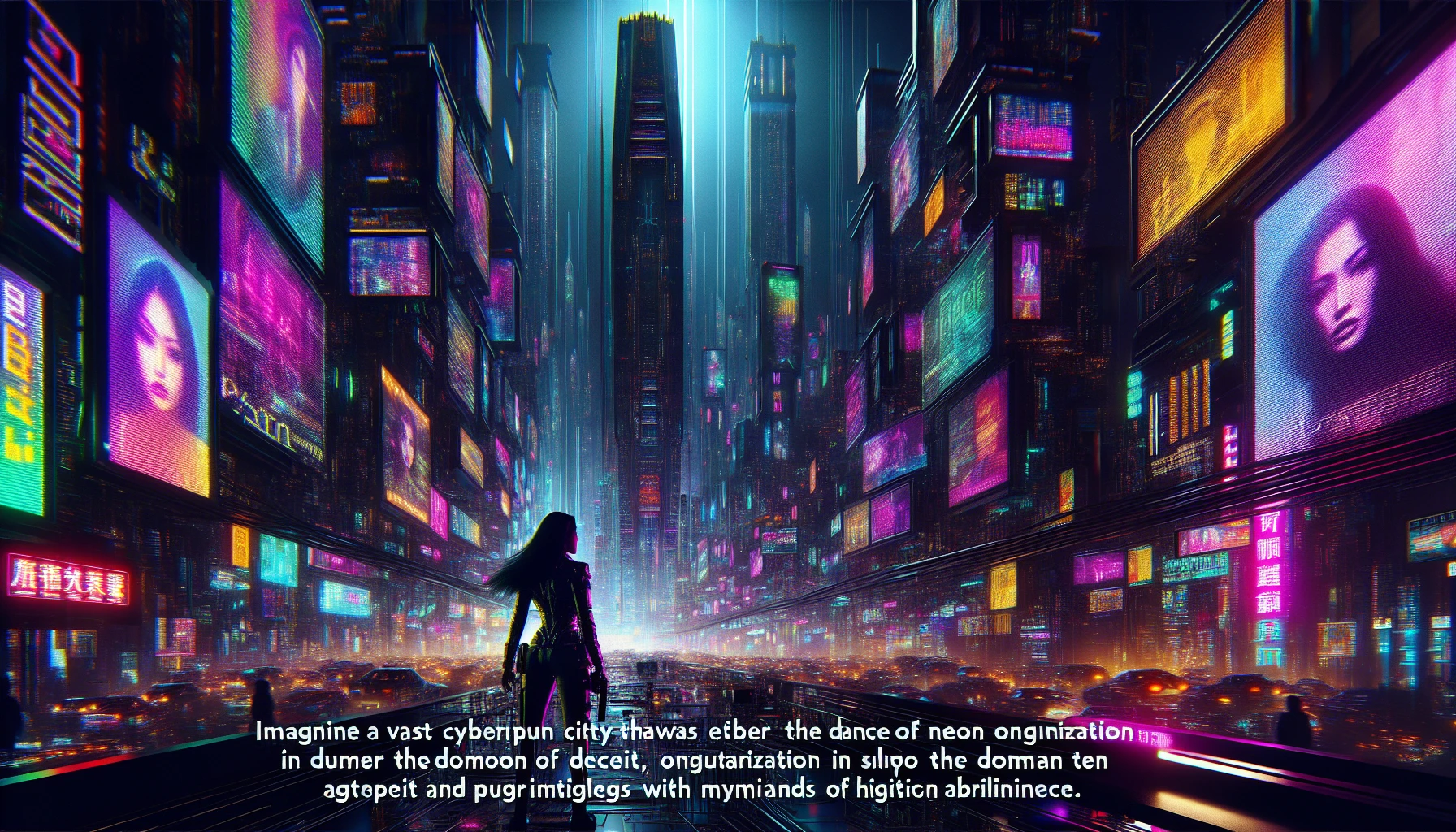 In a sprawling cyberpunk metropolis, shadows flicker under neon lights as a powerful crime syndicate rules the streets. Towering skyscrapers loom overhead, their facades adorned with digital billboards that pulse with vibrant colors. Amidst the chaos, a lone detective navigates the tangled web of betrayal and corruption, armed with sleek tech and a relentless will to uncover the truth. The air crackles with tension and mystery, painting a world where darkness meets electric brilliance.