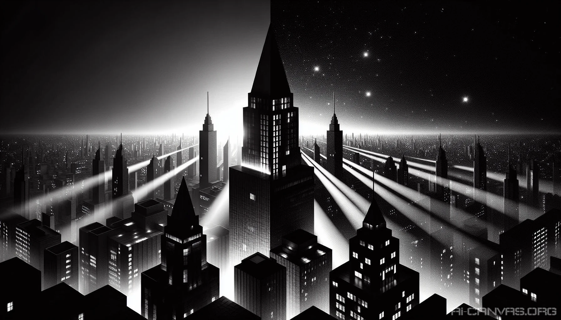 Capture the essence of life's duality in a stunning black and white photograph, where shadows and light dance together. Imagine a cityscape at dusk, the sharp silhouettes of buildings piercing the sky, while soft streetlights glow like distant stars. Each frame reveals intricate textures and patterns, inviting the viewer to explore the interplay of darkness and illumination, evoking nostalgia and introspection in a single moment.